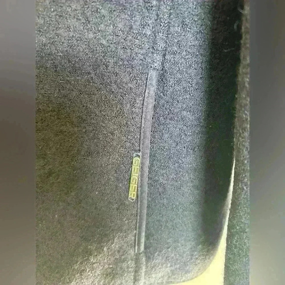 Geiger Tyrol Made in Austria Pure Wool Navy Collared Button Down Sweater - Picture 3 of 6